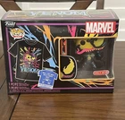 Funko POP! Tees Marvel Venom Eddie Brock Blacklight POP #869 SZ XL Target Sealed