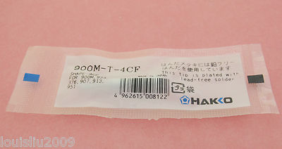 1pc 900M-T-4CF Replace Soldering Solder Leader-Free Solder Iron Tip F Hakko 936