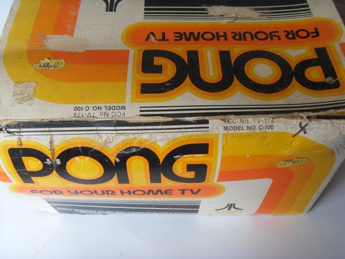 Edition originale US Ancienne console Atari Home PONG en boite - Imagen 4 de 24