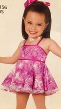 Purple Dance Costume Artstone Ballet Tap Jazz Girl Friends