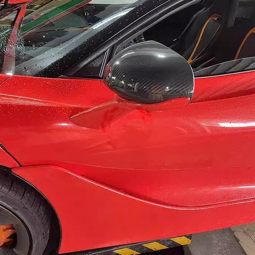 FOR MCLAREN 540C 570S MP4-12C 720S DRY CARBON FIBER REARVIEW MIRROR CAP COVER - Picture 9 of 11