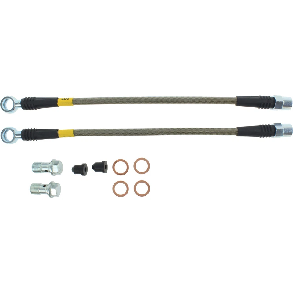 Kit de línea de freno trasero trenzado StopTech 950.33502 para Audi A4 1996-09 / 2004-09 S4 Foto 2 de 2
