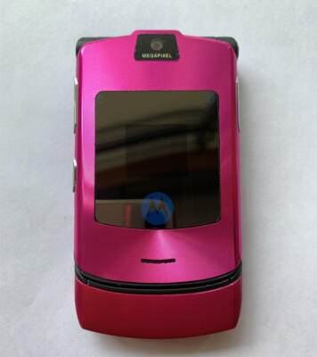 Motorola RAZR V3i - Blue (Unlocked) Mobile Phone for sale online