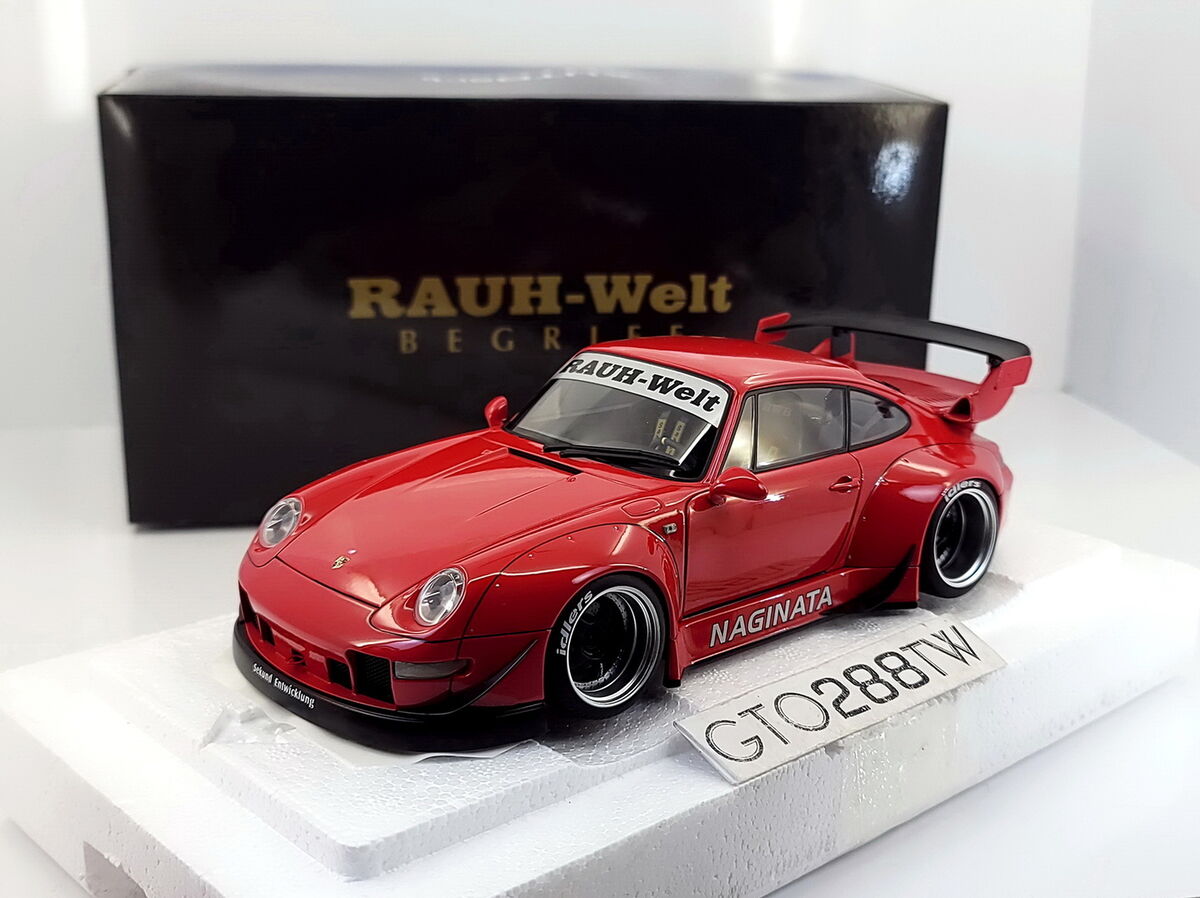 AUTOart 1:18 scale RWB 993 (Porsche 911) Red/Gun Grey wheels AUTOart 1:18 scale RWB 993 (Porsche 911) Red/Gun Grey wheels