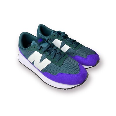 NEW BALANCE 237 MS237PG1 PURPLE GREEN WHITE-Brand