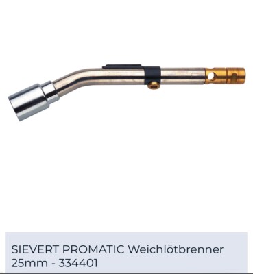 SIEVERT PROMATIC Weichlötbrenner 25mm - 334401