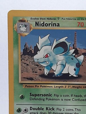 nidorina pokemon card value Pokemon Single Card JUNGLE (1st Edition)
