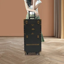 Punk Hairdressing Case With Mobile Password Locks&Strong  Capacity Modern New