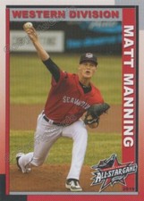 2019 Eastern League All Star West Matt Manning RC Rookie Tigers