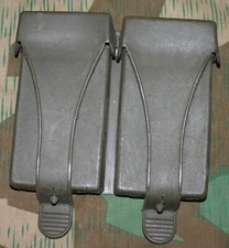 Bundeswehr Doppel- Magazintasche für Gewehr G3 Heckler & Koch Oliv 85 RAR 0007 D