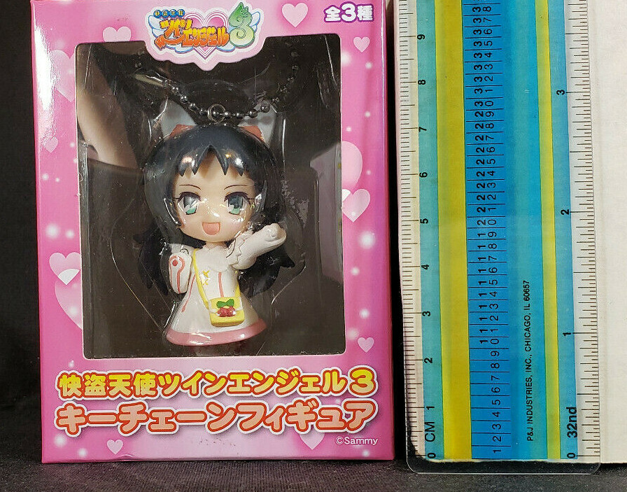 Kurumi Hazuki SD PVC Keychain Figure Anime Girl Kaitou