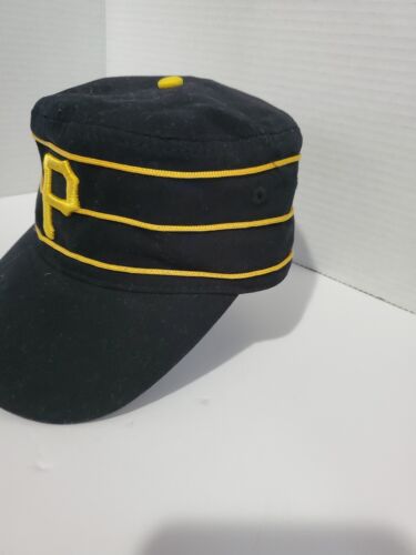 Pittsburgh Pirates - 1970's Pillbox Replica Strapback Hat Cap - Small / Youth - Picture 2 of 7