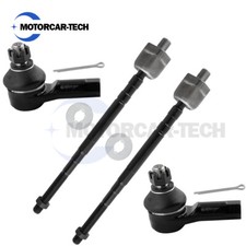 New 4pcs Front Inner And Outer Tie Rod End Link For Chevrolet Metro 1998 - 2001
