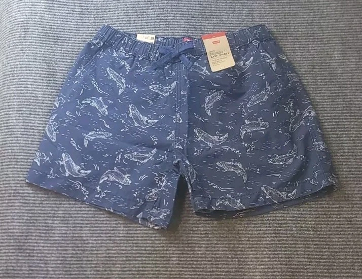 Levi's XX CHINO EZ Stretch Fish Print Shorts Men's Size L MSRP $49.50