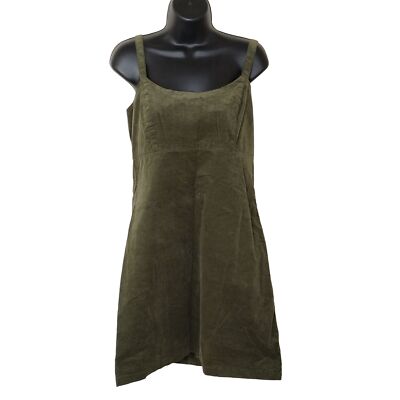 Copper Key Corduroy Pinafore Dress, Womens, Juniors, L, Forest - Dillard's Exclusive