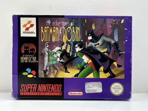 The Adventures Of Batman & Robin | Super Nintendo SNES | PAL Boxed Rare - Picture 2 of 11