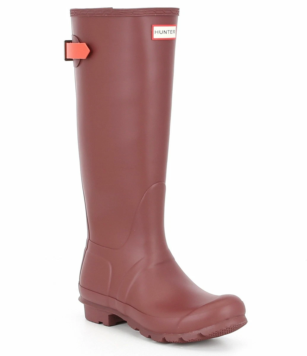 Brown top hunter boots