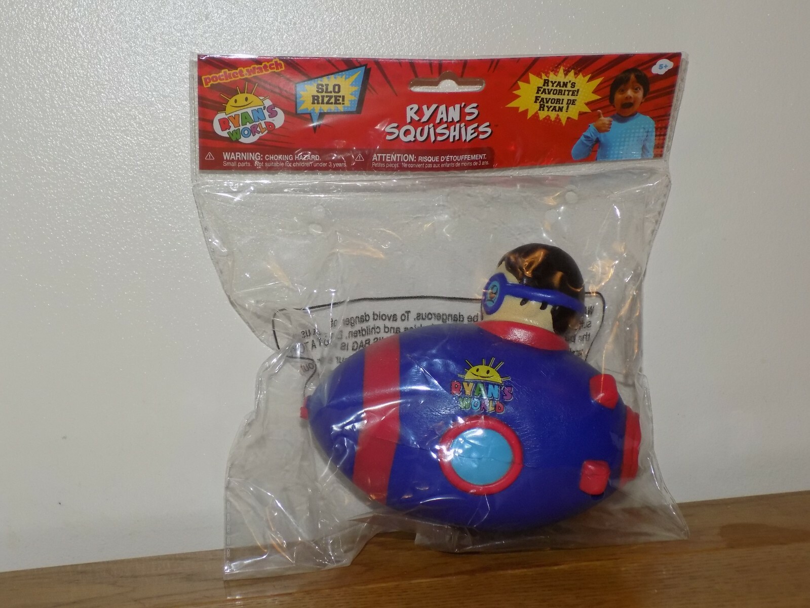Pocket Watch - Ryans World Squishys - Ryan Submarine - Sensory Toy - BRAND NEW