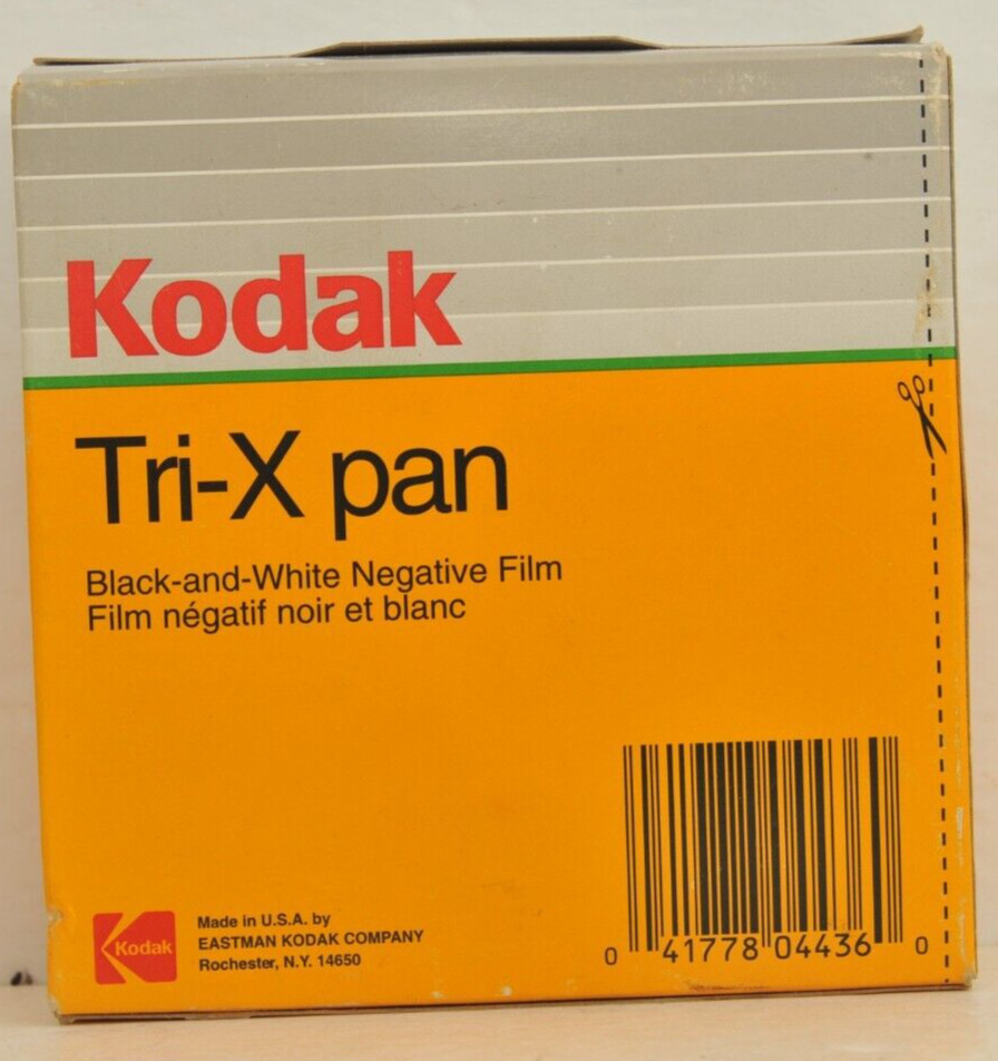 Kodak Tri-X Pan TX402 35mm X 100ft B&W Bulk Film Can - Sealed Expired 12/1998
