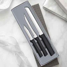 RADA CUTLERY G254 Sensational Serrations Gift Set BLACK HANDLE