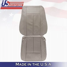 2007 -2014 FITS Ford Expedition Passenger Bottom Top Leather Cover Gray
