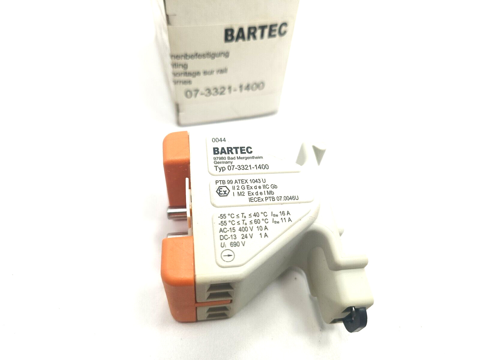 07-3321-1400 BARTEC PUSH BUTTON MODULE LOT OF 5