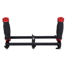 Camera Dual Grip Extender Handle Gimbal Stabilizer Rig Accessory for