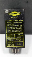 SENCORE MODEL VB2 VIBRA-DAPTOR CHECKS 3 AND 4 PIN RADIO VIBRATORS