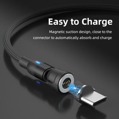 3A Magnet Schnell Ladekabel für Handy Micro USB Typ C Datenkabel Samsung 3 in 1 - Bild 5 von 21