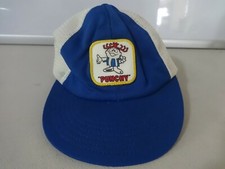 Vintage Punchy Hawaiian Punch 80's Snapback Ballcap Hat Youth OSFA USA Made