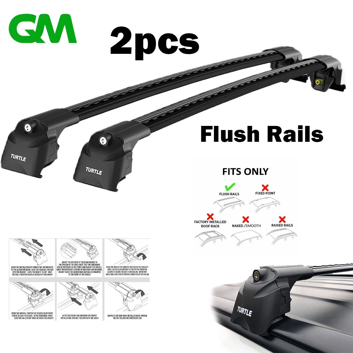 Turtle air online 2 roof rack