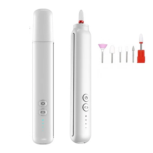 Nail Polisher Electric Portable Rechargeable Nail Drill Machine for Polishing - Picture 2 of 13
