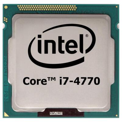 Intel Core i7-4770 (4x 3.40GHz) SR149 CPU Prozessor Sockel 1150 (#33)