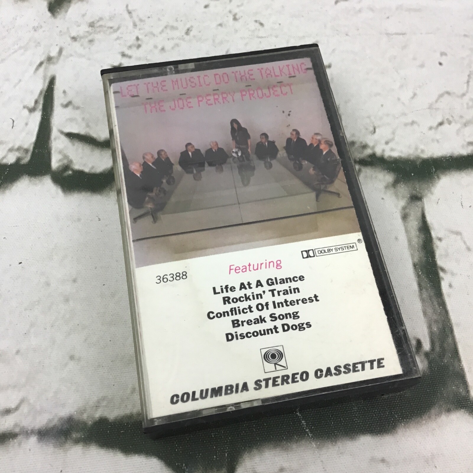 The Joe Perry Project Cassette Let The Music Do The Talking | eBay