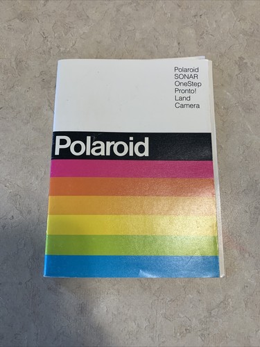 Polaroid Sonar OneStep Pronto Land Camera With Manual - 第 6/9 張圖片