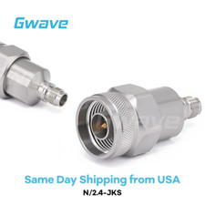 N Male to 2.4mm Female Adapter, DC - 18GHz