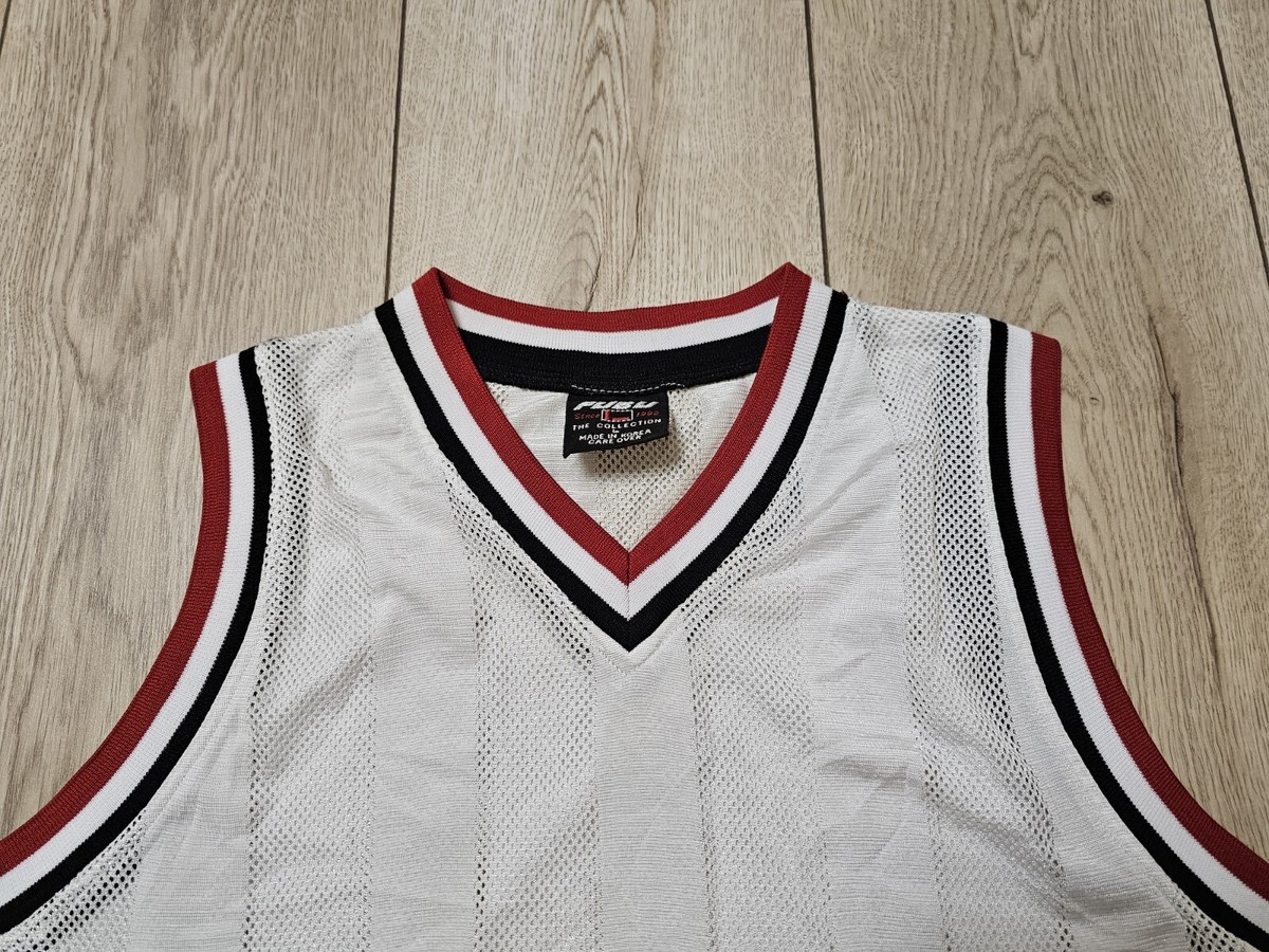 FUBU VINTAGE BASKETBALL SHIRT BASKETBALL JERSEY WHITE sL | eBay