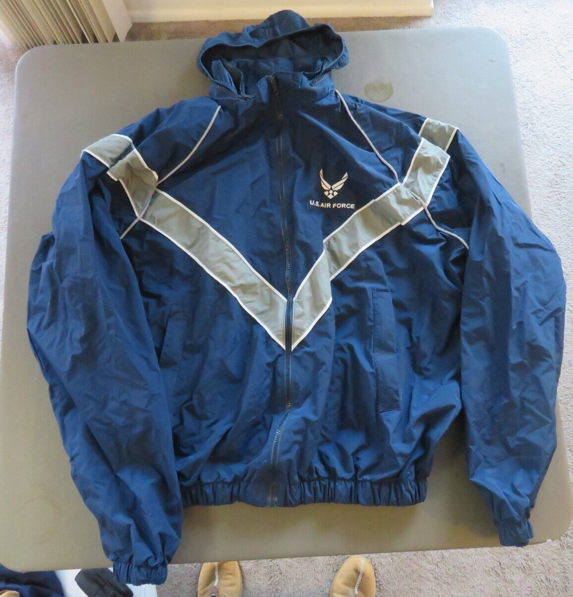 SKILCRAFT U.S. AIR FORCE PTU ジャケット M US Air Force Skilcraft Men's Physical Training Jacket AF PTU