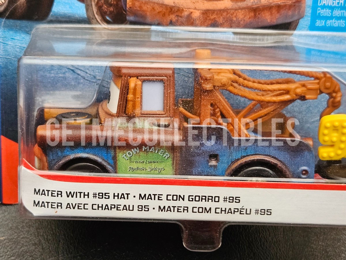 DISNEY PIXAR CARS MATER WITH #95 HAT FLORIDA 500 2020 SAVE 6% GMC