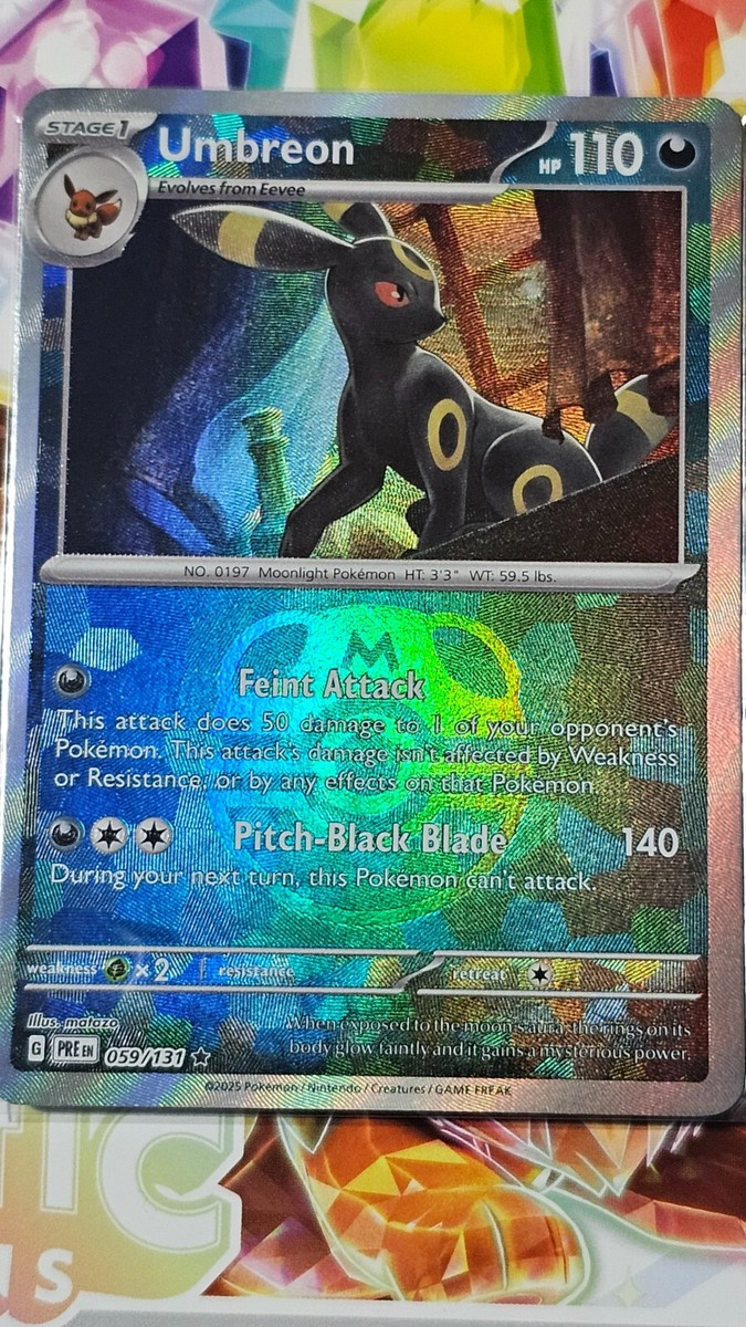 Umbreon (Master Ball Pattern) 059/131 Sv: Prismatic Evolutions