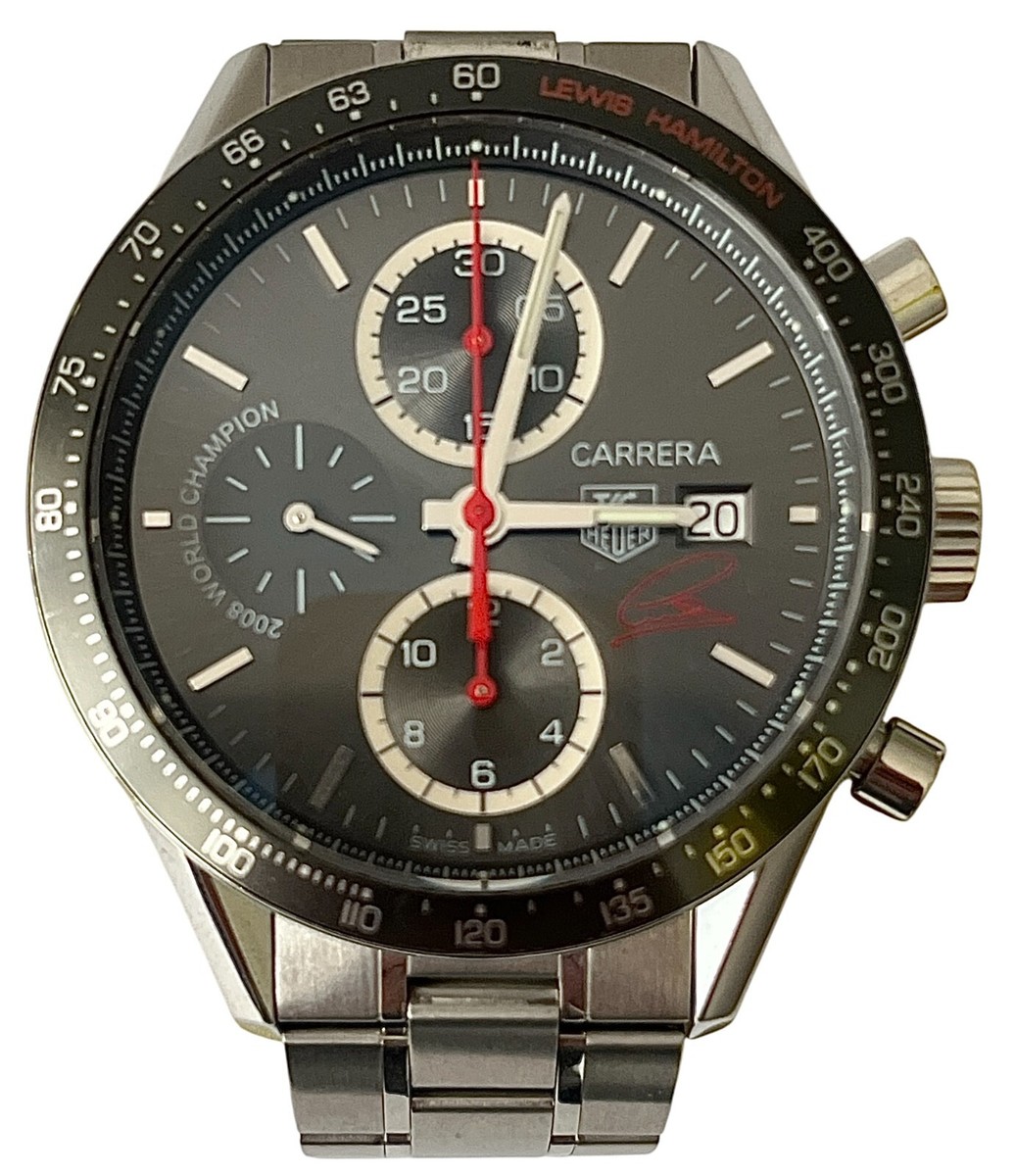 TAG Heuer Carrera Limited クロノグラフ TAG Heuer Carrera Lewis Hamilton Chronograph 2008 Limited