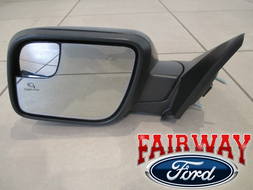 18 thru 19 Explorer OEM Ford Heat Signal Puddle Blind Spot Fold LH Driver Mirror