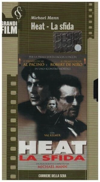 VHS Michael Mann / Al Pacino / Robert De Niro Heat ITALIAN NEW OVP Cecchi G - Bild 1 von 1