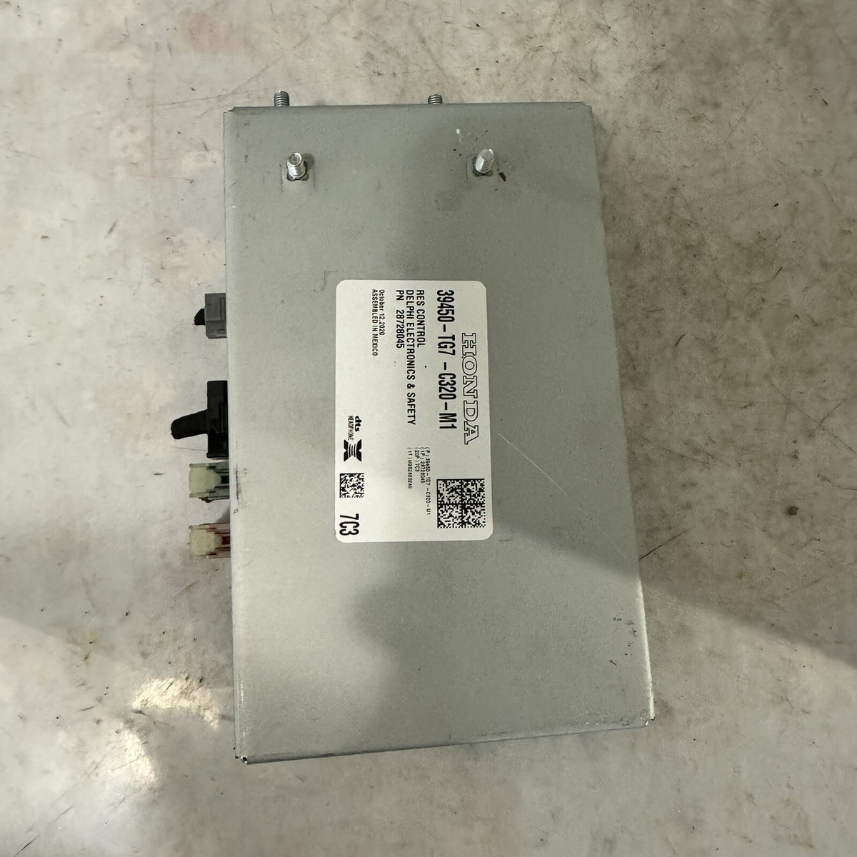 2021 HONDA PILOT REAR ENTERTAINMENT CONTROL MODULE 39450-TG7-C320