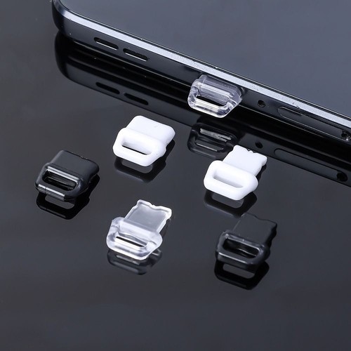 Lade-Port-Abdeckung Stopper Stecker DIY Schutzkappe Anti-Staub-Stecker - Photo 3 sur 24