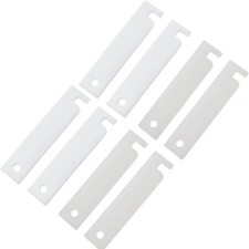 8PCS WE3M51 WE3M52 Clothes Dryer Teflon and Nylon Drum Bearing Slide Replacement