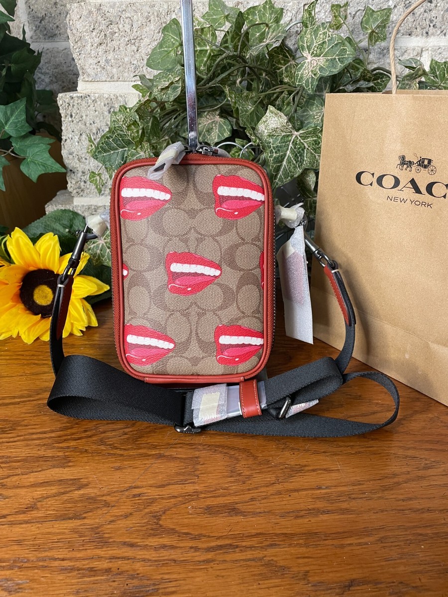 ショルダーバッグ Coach X Tom Wesselmann Stanton Crossbody CQ088 NWT COACH X TOM WESSELMANN STANTON CROSSBODY CQ088 PURSE