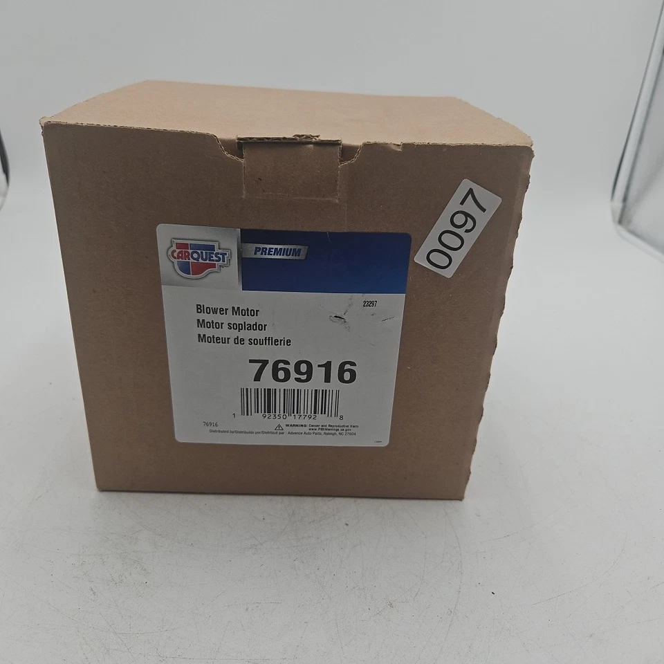 Motor soplador alto rendimiento 76916 Carquest para ford e150 econoline Foto 3 de 4