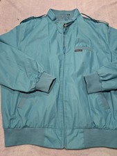 Vintage Members Only Jacket Men XXT Teal Bomb...