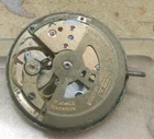USED BULOVA 11 ANAC  AUTOMATIC WATCH MOVEMENT ( BALANCE OK ) FOR PARTS & REPAIRS
